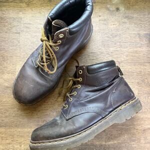 Dr. Martens Men's Brown Leather Hiker Boots Size 11.5